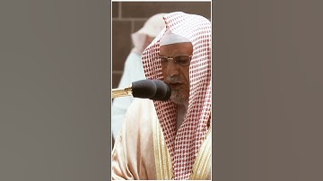 تلاوة مرئية سورة القيامة الآيات من ٧ إلى ١٥ الشيخ صالح بن حميد
