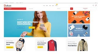 Create a Multi-Vendor eCommerce Marketplace Website with WooCommerce, Dokan Plugin & Marketo theme