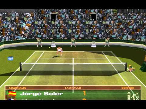 Tie Break Tennis 98 (Hammer Technologies) (MS-DOS) [1998] [PC Longplay]