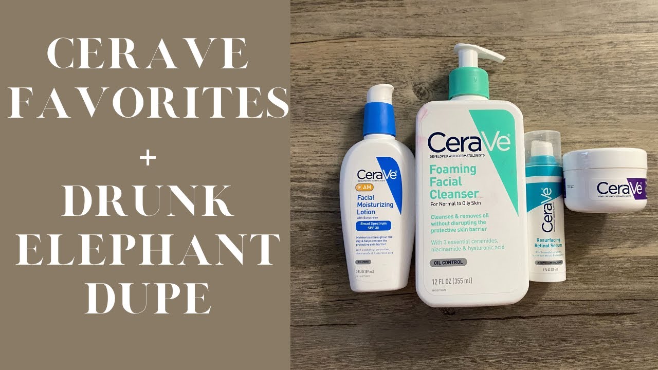 cerave foaming cleanser dupe