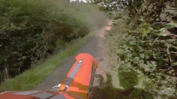 New steering stabilizer in action