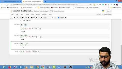 Python Print Format Function and Strings Tutorial | F-strings | print() | Session With Sumit