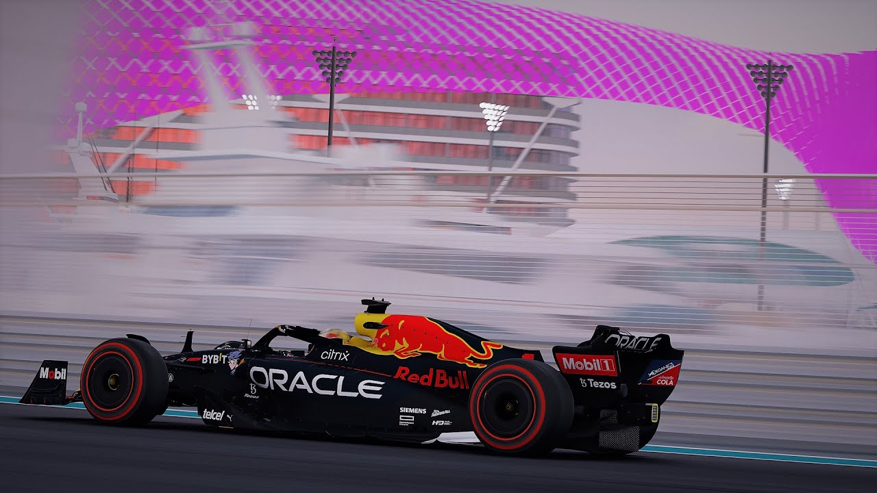Max Verstappen onboard at Abu Dhabi 2022 Assetto Corsa YouTube
