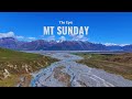Rakaia Gorge, Mt Sunday (Edoras). Day 3, beautiful day in New Zealand. Christchurch to Wanaka.