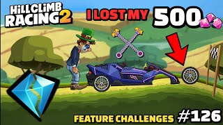 I WASTED MY 500 GEMS 💎 ON THIS HARD SUPERCAR WHEELIE CHALLENGE!! 🤕 - Hill Climb Racing 2 screenshot 5