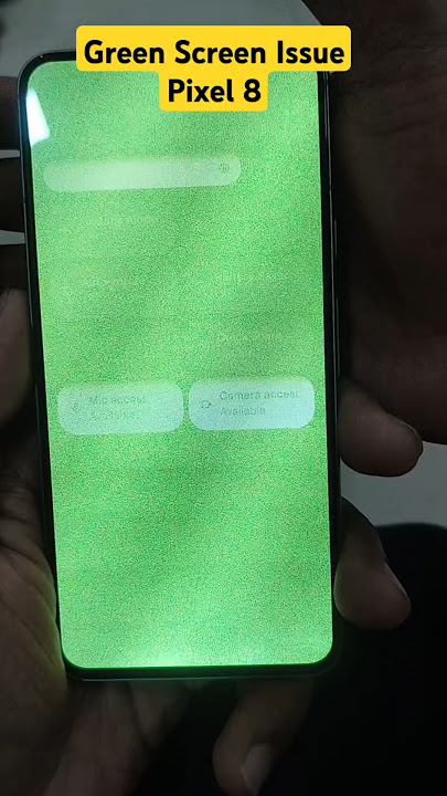 Green Screen Issue on Google Pixel 8 #shorts #pixel8 #googlepixel