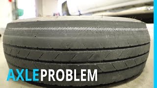 THE KYD CABIN...BUT FIRST AN AXLE PROBLEM