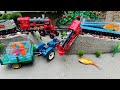 Diy tractor mini Bulldozer to making concrete road | Construction Vehicles, | @Mini Fish Creator