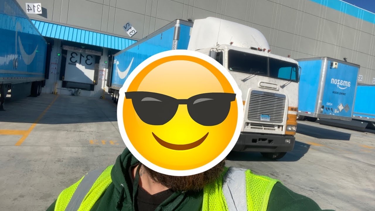 Running team Amazon loads in a single axle cabover YouTube