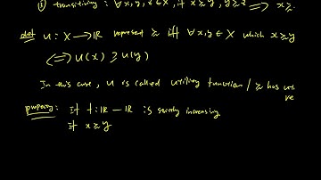 advanced microeconomic 2_property of preference and utility function