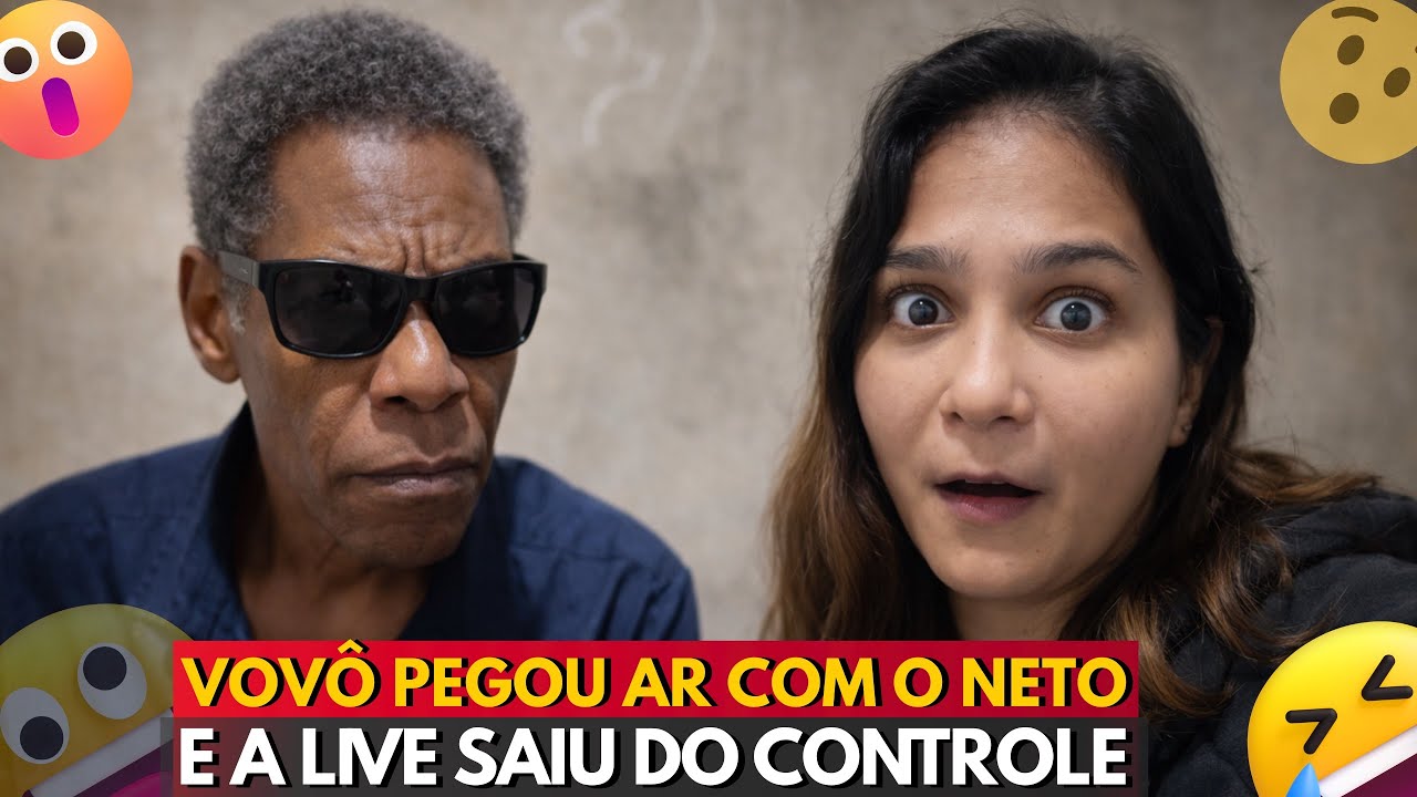 ELE FICOU FURIOSO… OLHA A CARA DELA! 😳🔥 | vovô e neto | humor garantido 