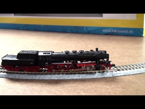 N SCALE FLEISCHMANN 7179 DB 50 DCCTRAIN decoder Installation ZIMO