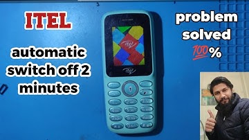 Itel keypad mobile automatic off in 2 minutes 100% Problem || how to repair mobile