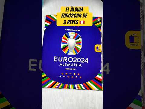 Este es el álbum que 3 Reyes lanzo de ma EURO2024… es mejor que TOPPS
