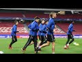 Das Training im Estadio da Luz