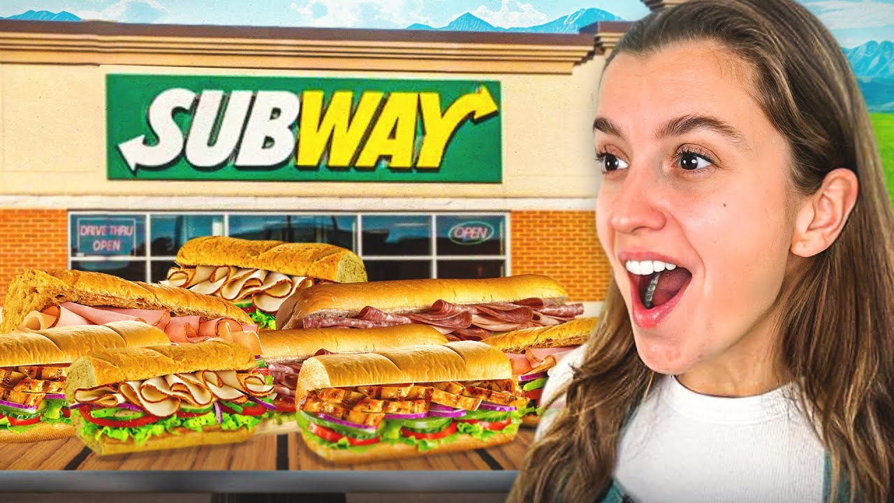 Je teste 9 COMPOSITIONS de SUBWAY 🥵