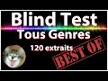 Best of blind test tout genre 120 extraits  film srie tv dessin anim jeu vido rplique