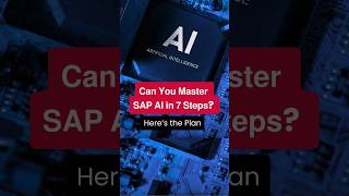 𝗠𝗮𝘀𝘁𝗲𝗿 𝗦𝗔𝗣 𝗔𝗜 𝗶𝗻 𝗝𝘂𝘀𝘁 𝟳 𝗦𝘁𝗲𝗽𝘀 😱#SAPAITraining  www.zequance.ai