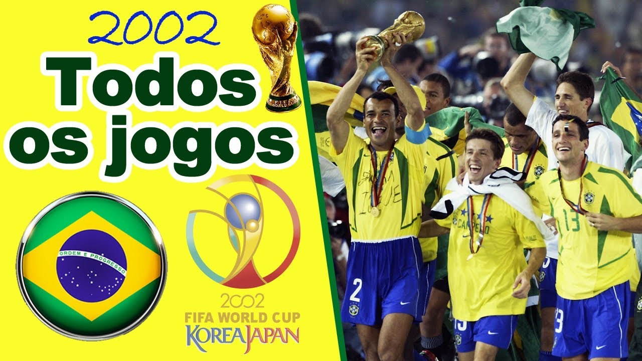 Dvd Todos Os Jogos Do Brasil Na Copa Do Mundo 2002