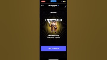 Hamster Kombat 24 August Daily Cipher Code