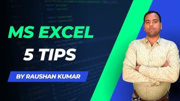 Ms excel tips and tricks #excel #dhanbad #msexcel