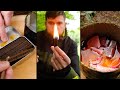 Survival Skills: Easy Firestarters From Cardboard and Wax at Outdoors