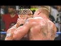 WWE OMG Brock Lesnar KISS Kurt Angle Kurt grabs Lesnar ass !!!