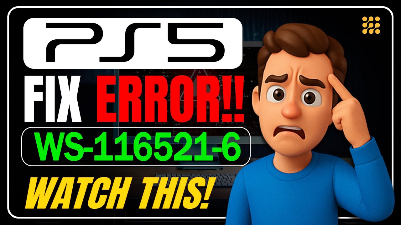 うさぎページ① 🔓 PS5 Account Login Problem? WS-116521-6 Explained & Fixed - YouTube