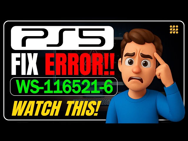 その他 UMR 🔓 PS5 Account Login Problem? WS-116521-6 Explained & Fixed - YouTube