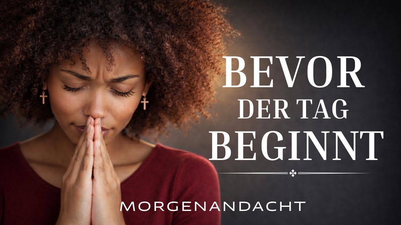 Morgens mit Gott – dieser Gedanke verändert deinen Tag | Morgenandacht & Morgengebet 
