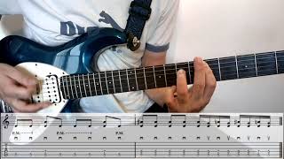 Eminem - Lose yourself Guitar Riff with Tab