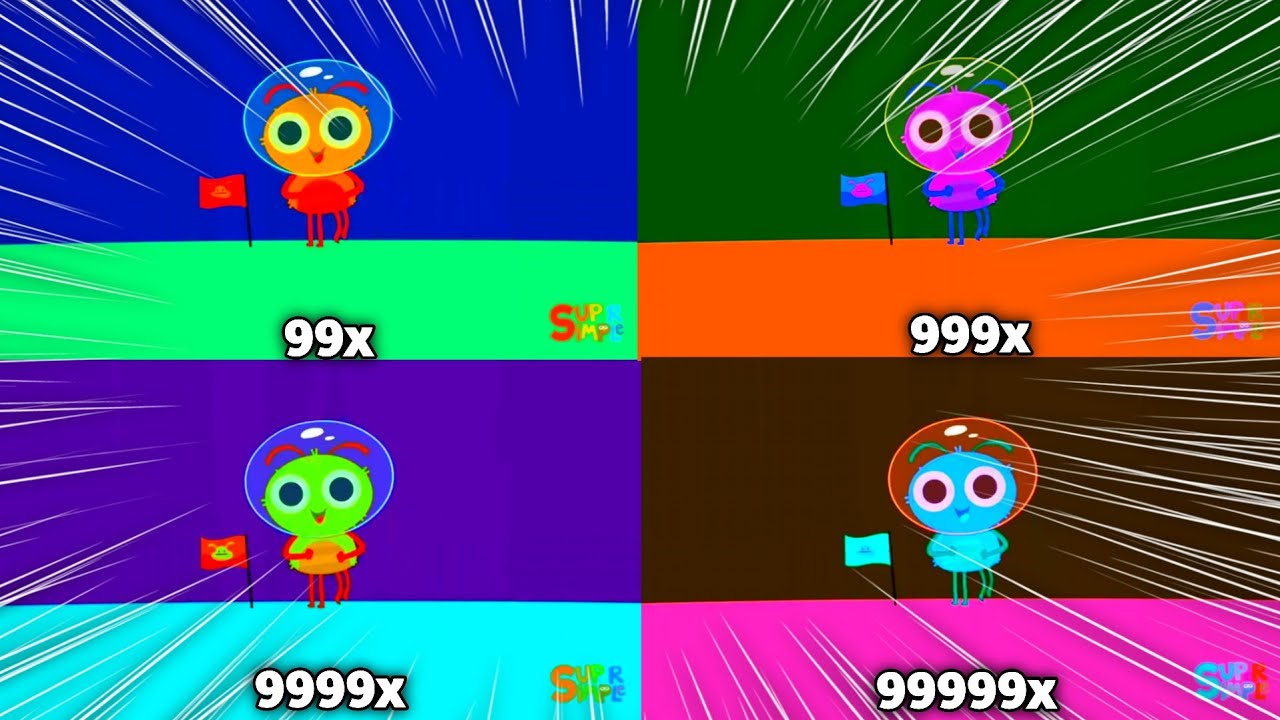 Super Simple Songs There A Hole In The Bottom Of The Sea Intro at 999999x Speed ​​Klasky Csupo Ef...