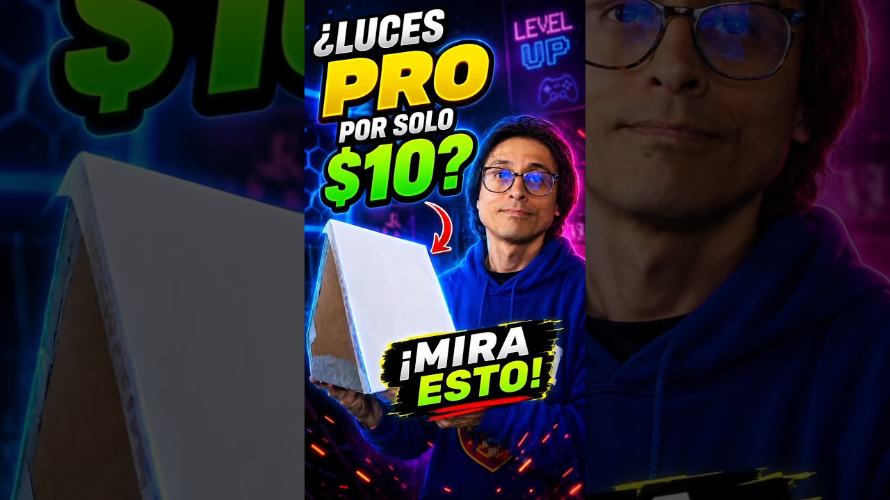 Ilumina su setup gamer así #obsstudio
