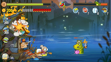 Swamp Attack - Episode 8. Level 6 Gameplay Android walkthrough