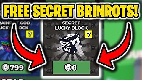 HOW TO GET LUCKY BLOCK FOR FREE IN STEAL A BRAINROT!