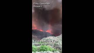 #CoalHollowFire - Firing Operations in Division J - August 19, 2018