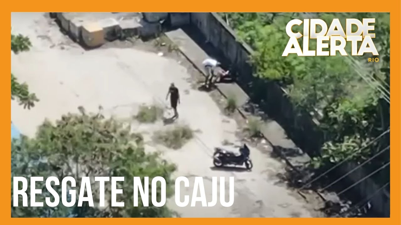 POLÍCIA RESGATA JOVEM NA COMUNIDADE DO CAJU