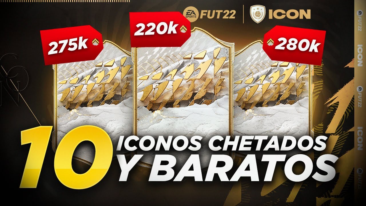 10 MEJORES ICONOS BARATOS EN FIFA 22