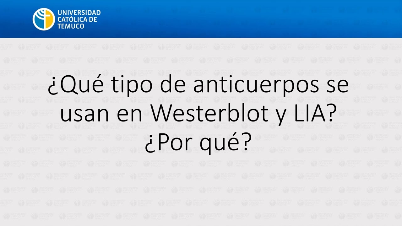 Procedimientos inmunológicos basados en la reacción antígeno-anticuerpo -parte 2