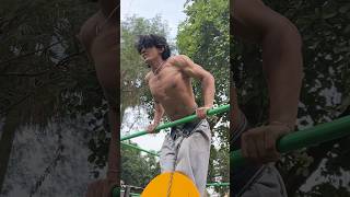 Street workout at Elysium Calisthenics Park in Powai, Mumbai 🇮🇳 #MeccaOfCalisthenics #FitIndia