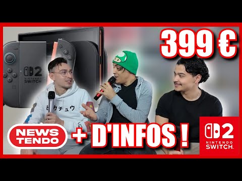 SWITCH 2 : Date de sortie, Prix... Avec Lilian31 et Doom Slayer [Newstendo]