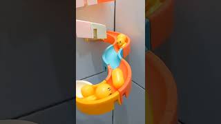 Slideway Toys - Six Ducks Journey to Reach the Top #56 #shorts
