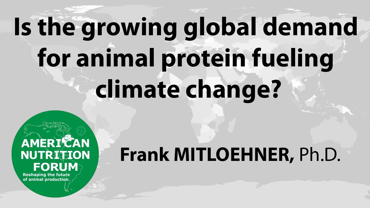 Is the growing global demand for animal protein fueling climate change?
