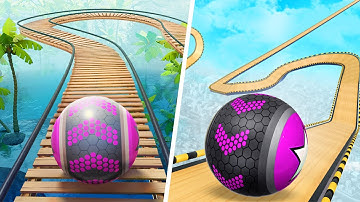 Rollance Adventure Balls VS Sky Rolling Ball - Gameplay Walkthrough - All Levels IOS, Android (Ep-1)