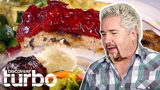 "That’s Dynamite!" Guy IN LOVE With Blowtorched Lobster Mac & Cheese! | Diners, Drive Ins and Dives