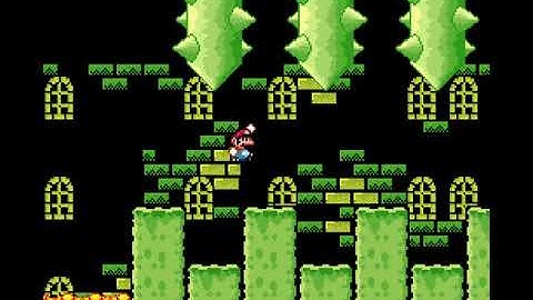 SMW Custom Level | Hilly Fortress
