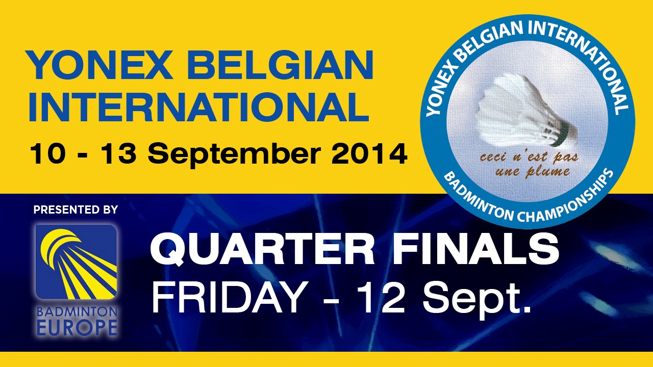 QF - MD - J.Arends / J.Maas vs R.Beck / A.Heinz - 2014 Yonex Belgian International