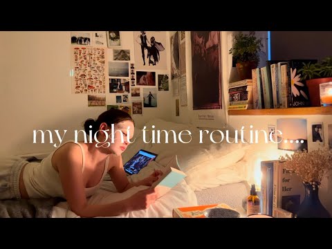 a productive night time routine. - YouTube