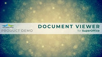 Document Viewer, quickly view documents and emails in SuperOffice