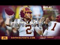 Watch Live: Gopher Football Wins At Purdue 38-31 (Gopher Classics)